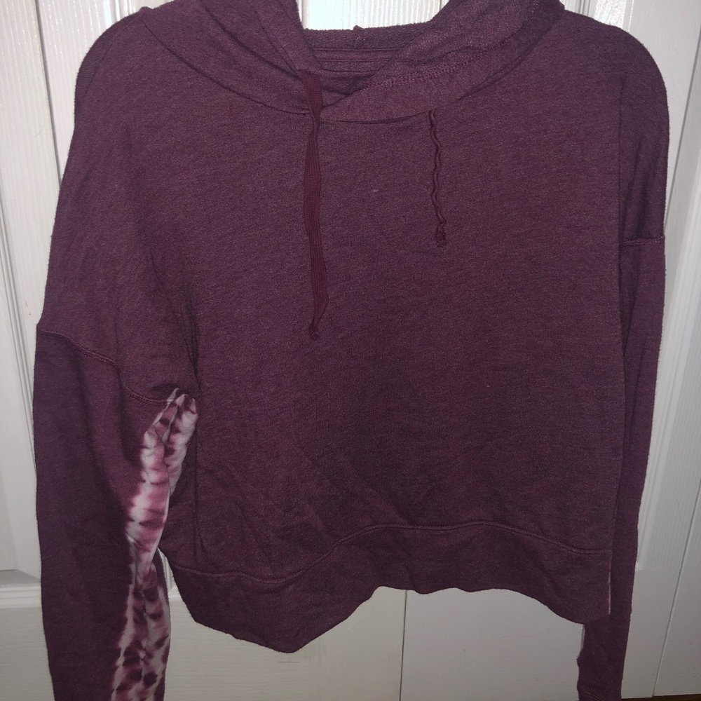 Purple hoodie